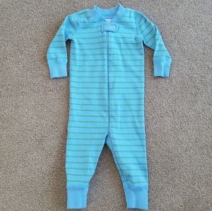 NWOT Hanna Andersson Blue Organic Sleep Pajamas